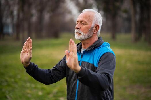 Senior qi gong